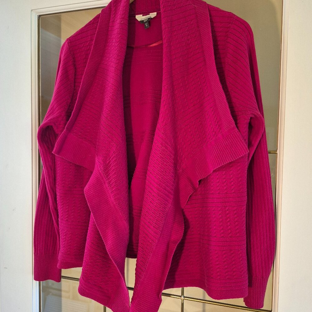 Denver Hayes Open Front Waterfall Cardigan